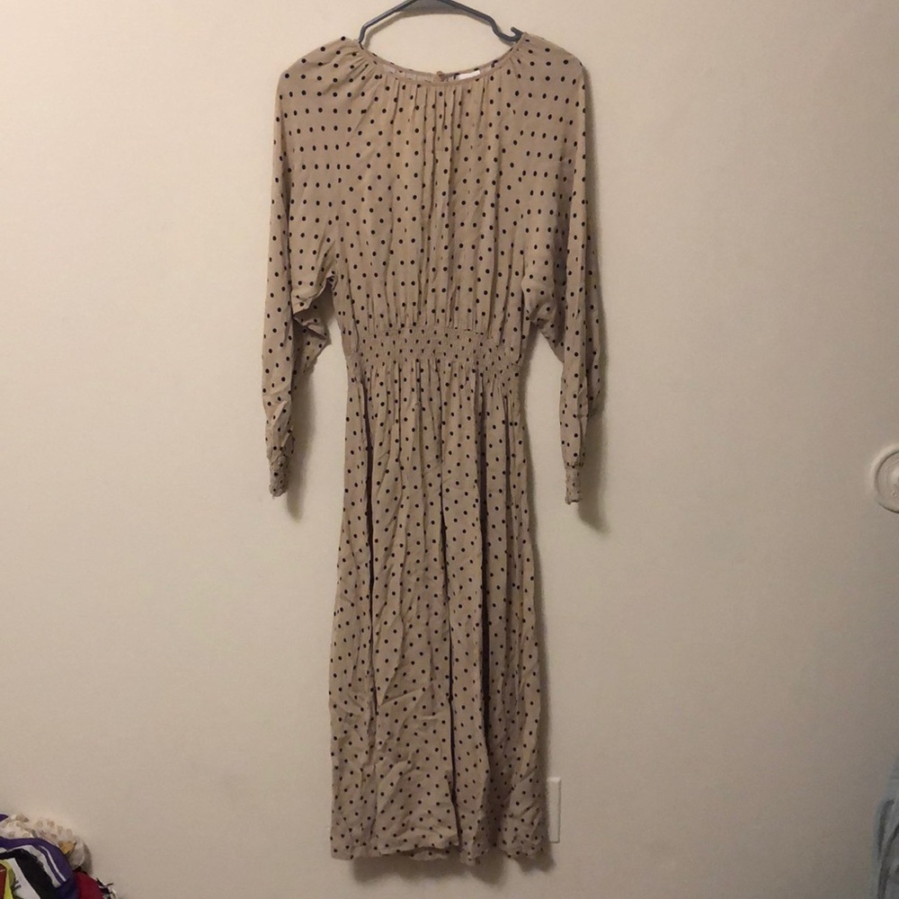 Polka Dot Maxi Dress